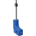 Codo de conexión de 90° para tubo metálico Geberit Mepla con caja aislante y unión para eurocono: Material=Latón/cobre, d=16mm, d1=15mm, L1=30cm, Niquelado